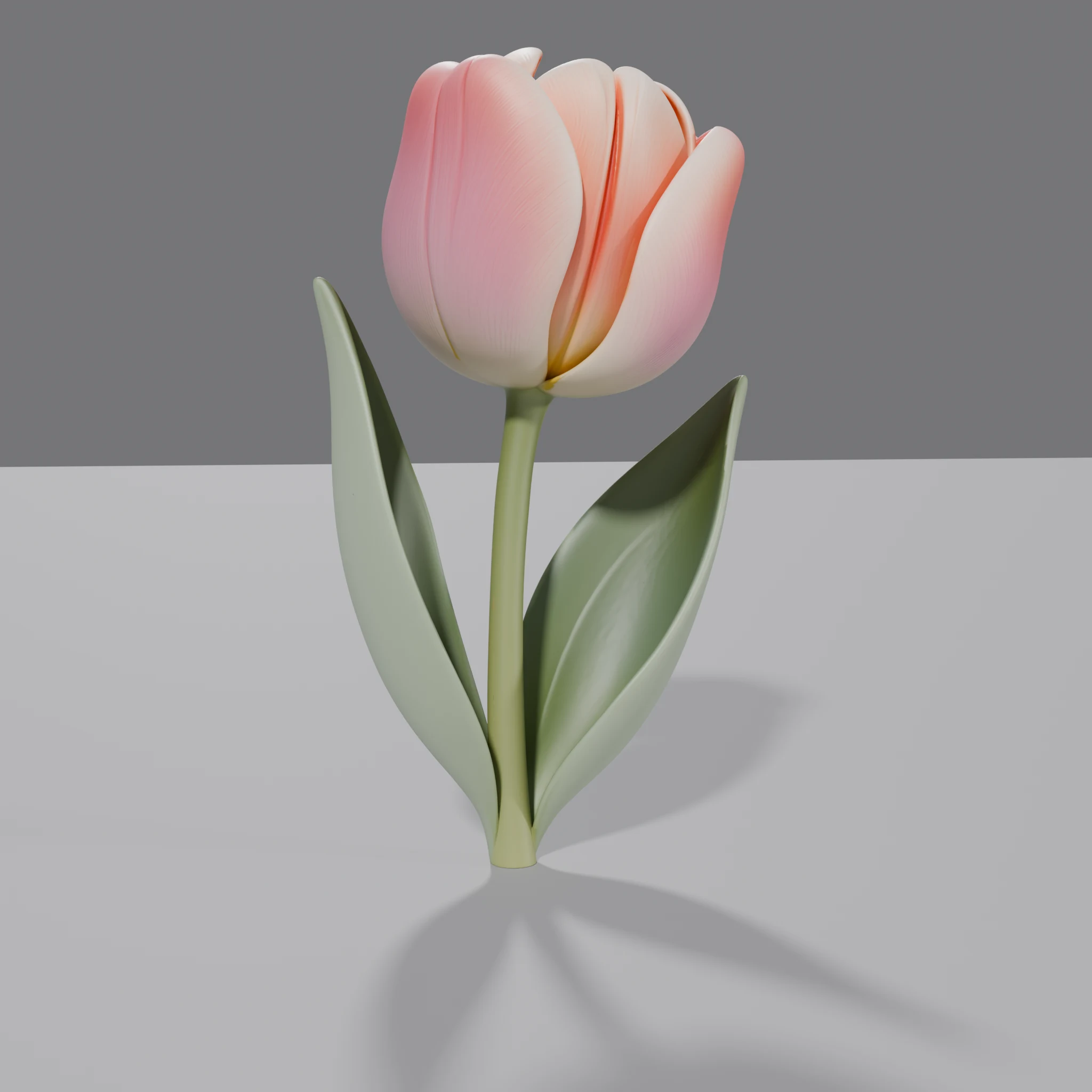 Elegant Tulip Sculpture